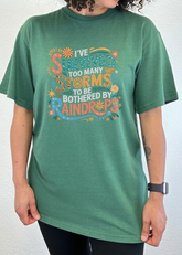Unisex bamboo and cotton graphic T-shirt by Spun Bamboo with "I&