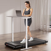DeerRun Q2 Urban Smart Treadmill with incline, display screen, and remote control for indoor walking and running exercise.