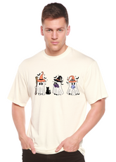 Spun Bamboo Halloween Boo men&
