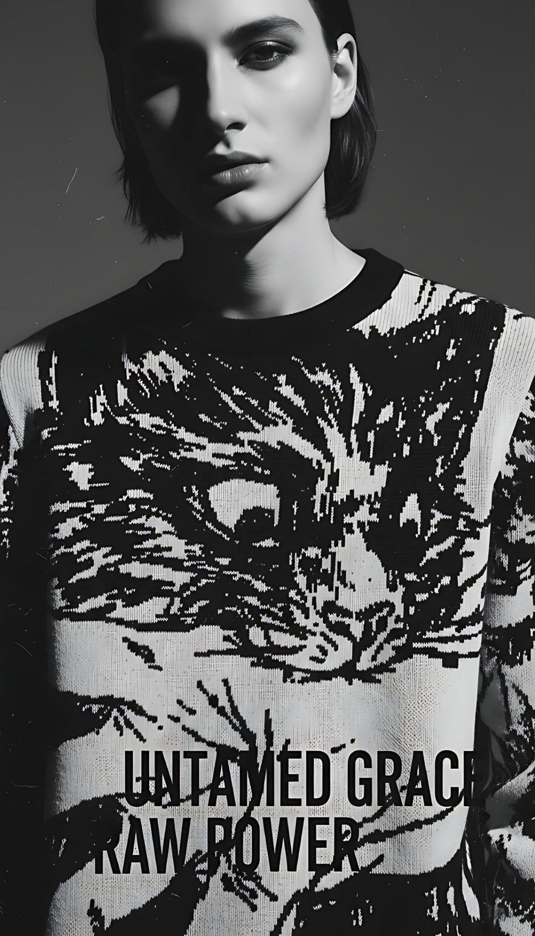 Sudden Attack Knitted Sweatshirt