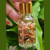 Rich Bitch Conjure Lucky Rich Girl Hoodoo Oil bottle with label, featuring gold accents and a mystical design for wealth and glamour.