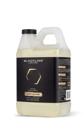 Blackline Car Care BLACKLINE® GENTLE APC all-purpose cleaner bottle with label and spray nozzle for vehicle cleaning.