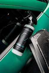 Blackline Car Care BLACKLINE® Waterless Wash bottle with label, showcasing the product used for eco-friendly vehicle cleaning.