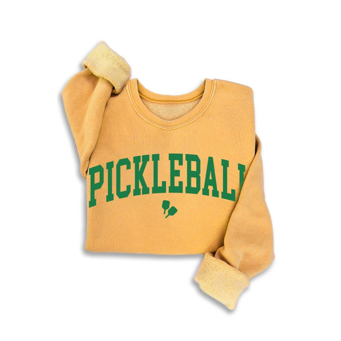 PowerPlay Pickleball mineral sweatshirt by Fitkitty Culture, women&