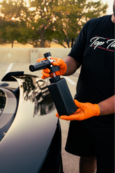 Blackline Car Care BLACKLINE® Foam Cannon PRO with adjustable nozzle for high-quality foam washing of vehicles.