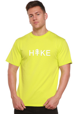 Mens printed graphic T-shirt by Spun Bamboo featuring bamboo viscose and organic cotton fabric, with colorful graphic design.