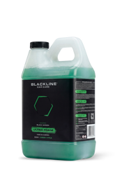 Blackline Car Care BLACKLINE® Ultra Foam car shampoo bottle with label, showing a foamy car wash solution.