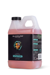 Blackline Car Care BLACKLINE® Ultra Foam car shampoo in a bottle, showcasing its rich foam for vehicle cleaning.