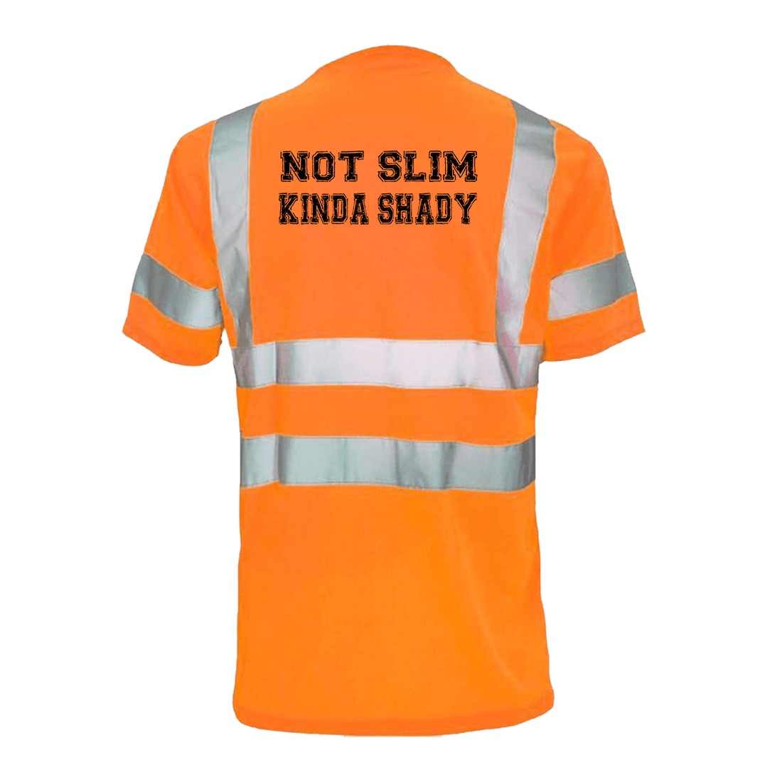 Reflective Slim Shady safety T-shirt by Armed American Supply, featuring a sleek design and high visibility reflective material.