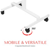 DeerRun® Adjustable Standing Desk for Treadmills, 31.5 inches long and 18.9 inches wide, with a large rolling surface for laptops