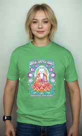 Fitkitty Zenkitty T-Shirt featuring a comfortable fit, soft fabric, and Zen-inspired design, perfect for casual or yoga wear.