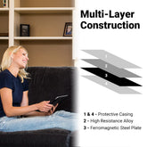 Shield Your Body SYB Tablet Pad with multi-layer construction designed as a stable stand for tablets.