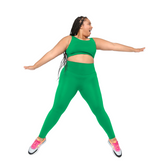 Fitkitty Culture BodyLove high-rise leggings, black stretch yoga leggings for women, athletic and comfortable activewear.