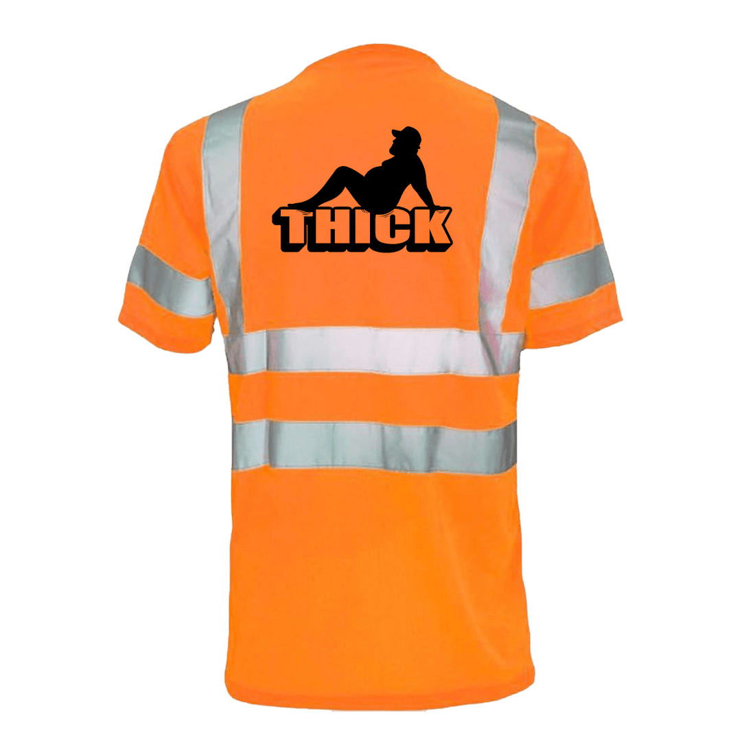 Reflective safety T-shirt by Armed American Supply, featuring high-visibility reflective stripes and comfortable fit.