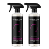 Blackline Car Care BLACKLINE® Iron Remover bottle showing the iron remover liquid for automotive detailing and cleaning.
