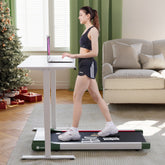 DeerRun® Electric Standing Desk, 39x23 inches with adjustable height, showcasing the sturdy tabletop and sleek design.