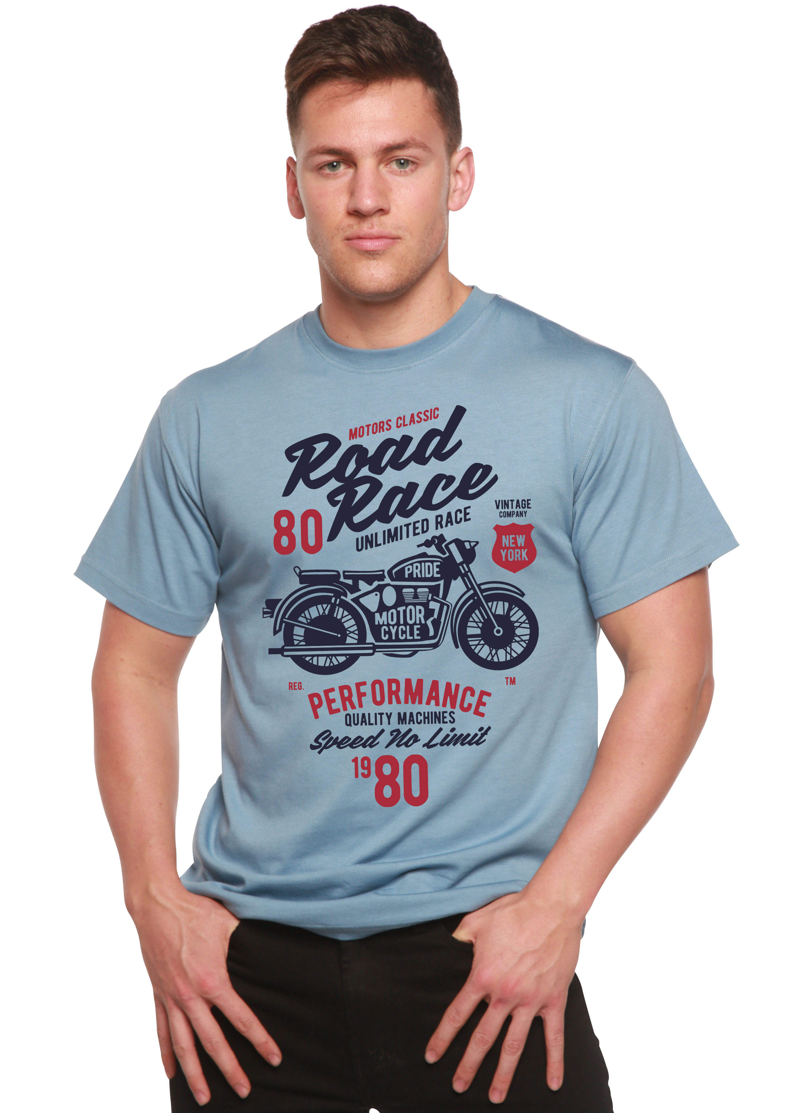 Road Race Motorcycles Spun Bamboo® Men&