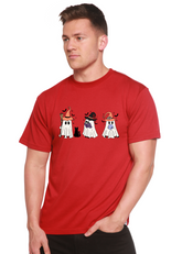 Spun Bamboo Halloween Boo men&