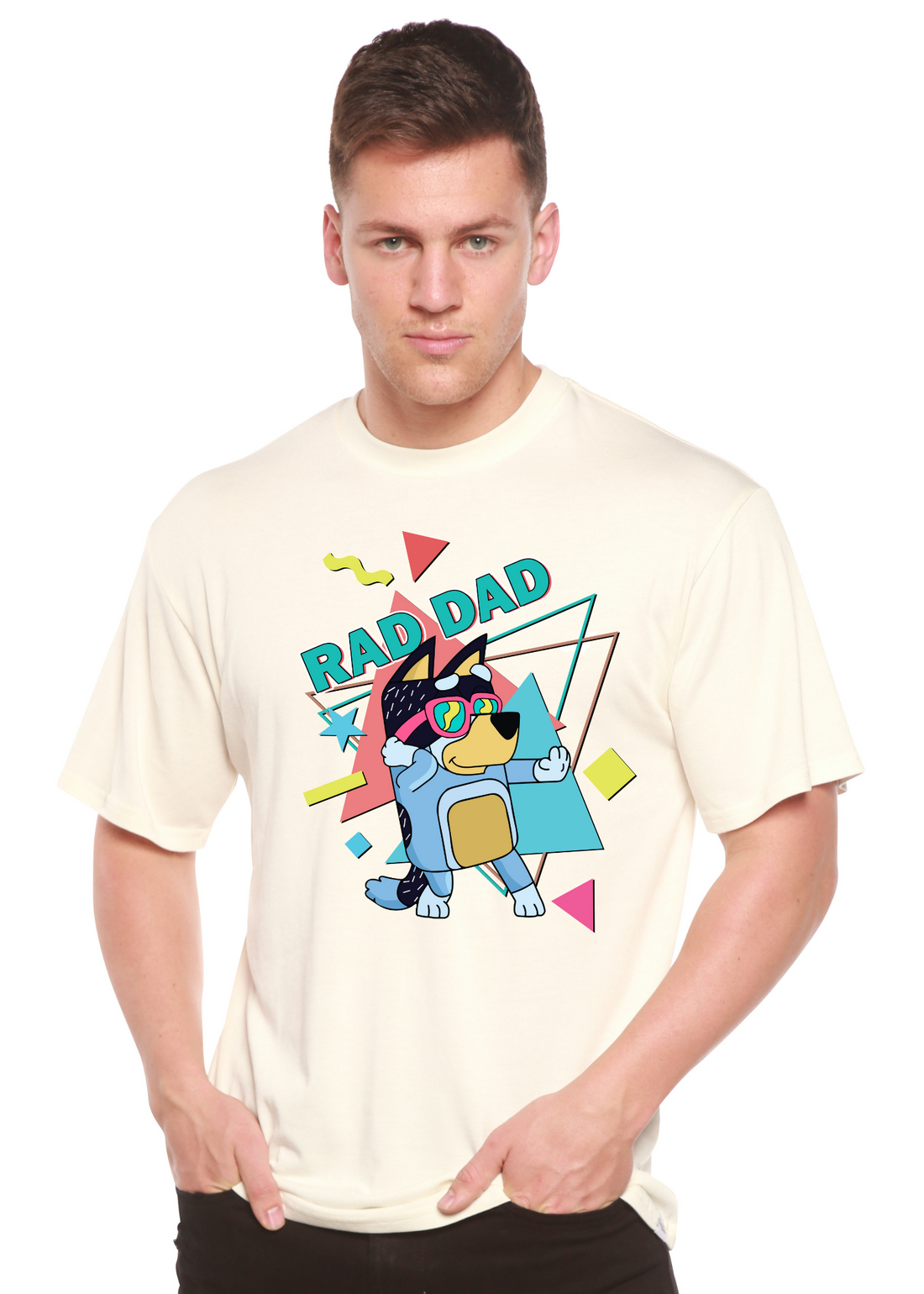 Spun Bamboo Rad Dad Bluey men&