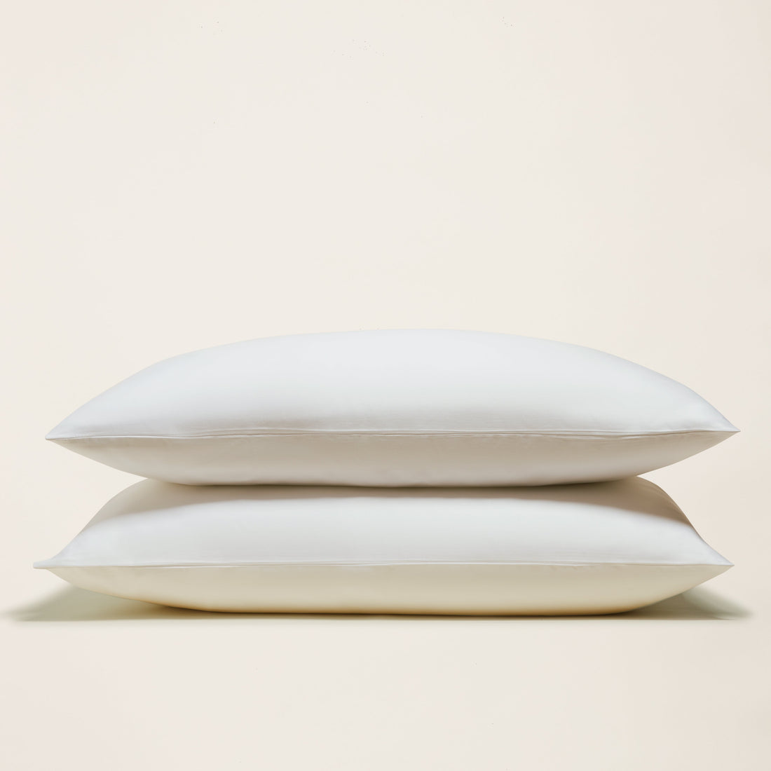 Elegant Luxe Australian Sateen Sheet Set from Italic, featuring smooth, shiny satin fabric on a neatly made bed.