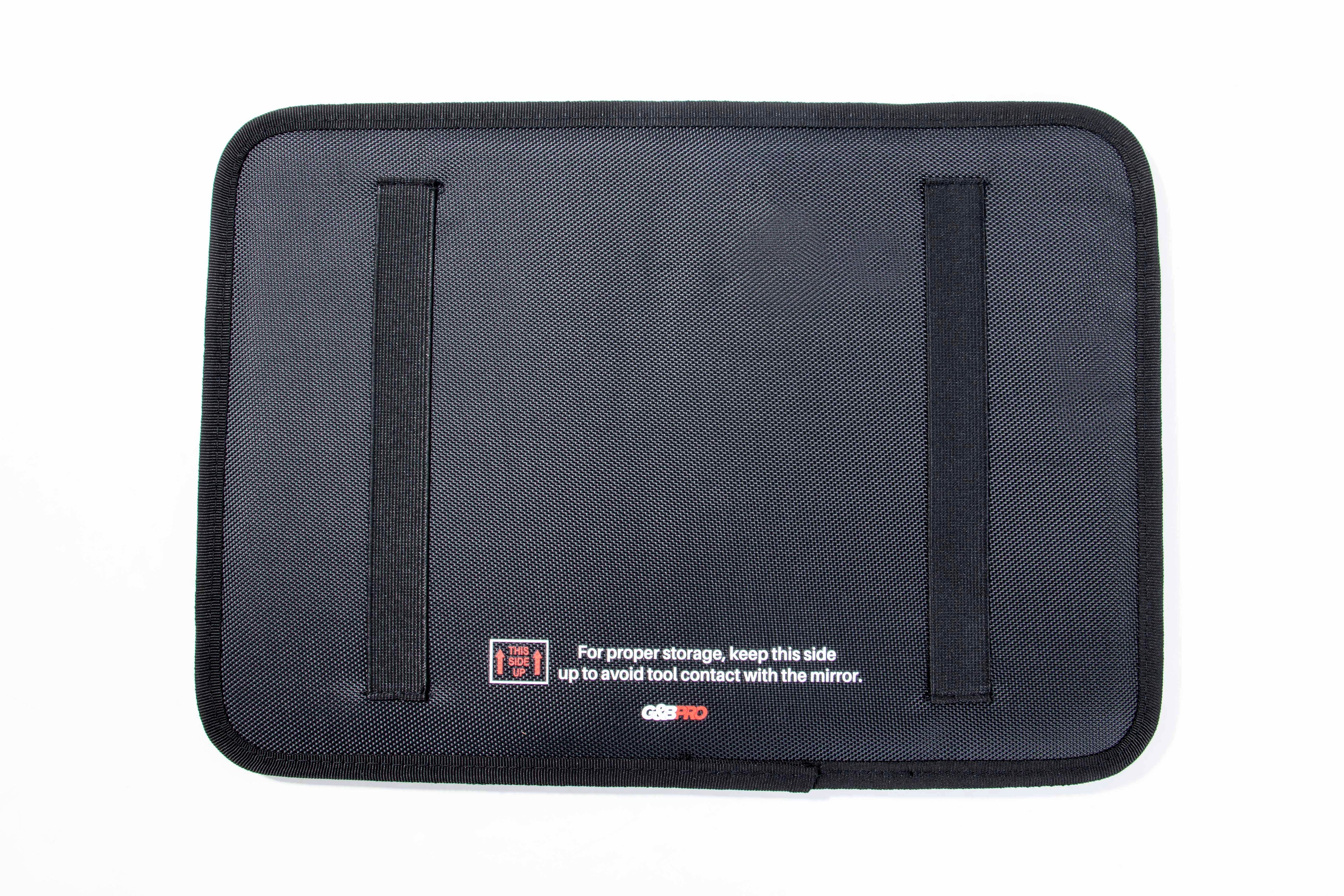 Roller Elite Mobile Workstation with LED Mirror & Extending Tray System – OG Black