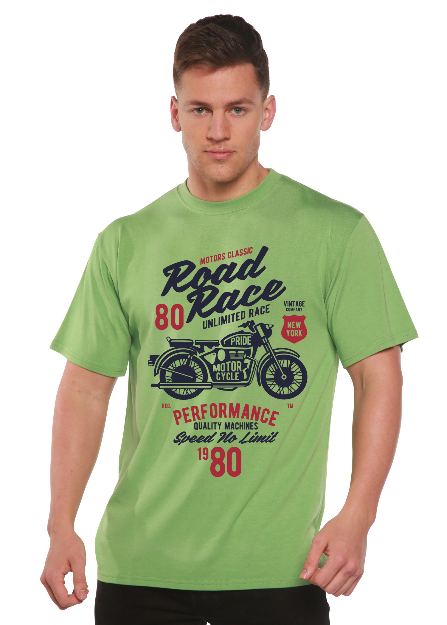 Road Race Motorcycles Spun Bamboo® Men&