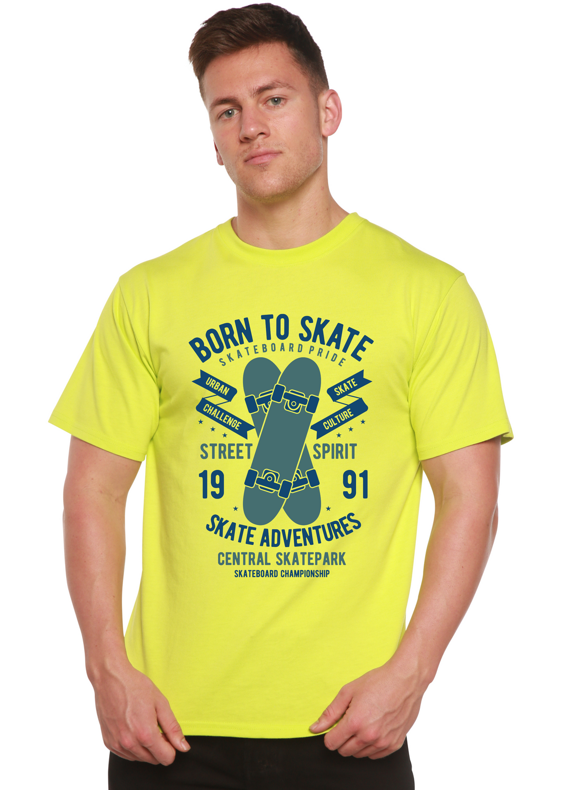 Spun Bamboo Born To Skate men&