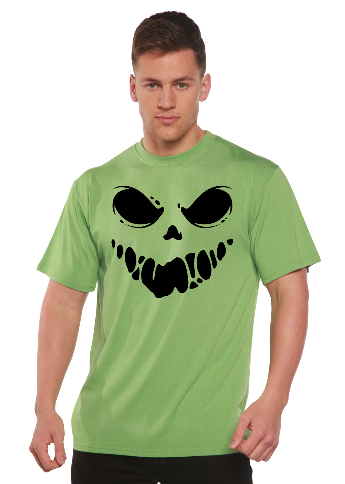 Spun Bamboo Halloween Boo men&