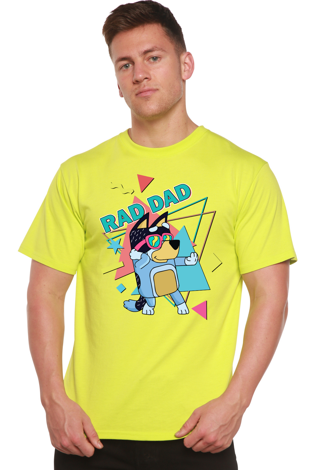 Spun Bamboo Rad Dad Bluey men&