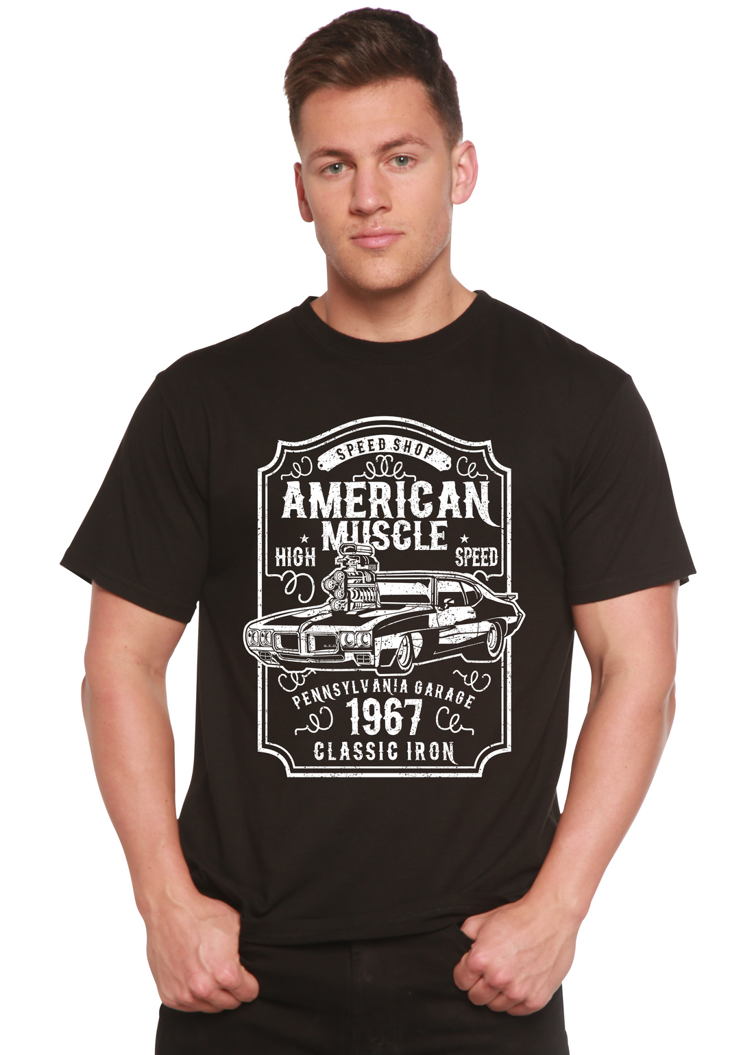 Spun Bamboo American Muscle men&