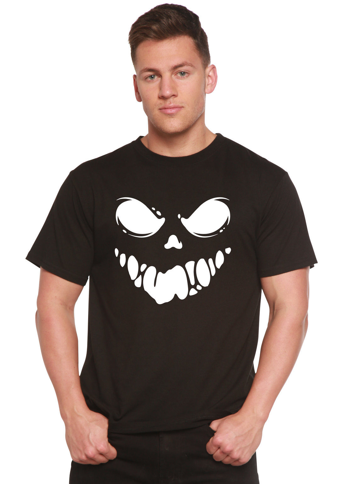 Spun Bamboo Halloween Boo men&