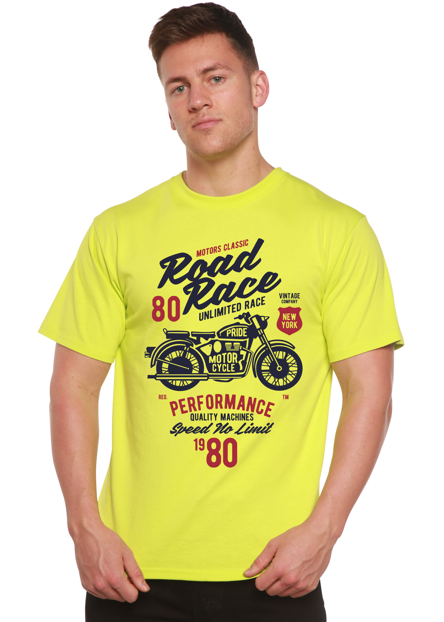 Road Race Motorcycles Spun Bamboo® Men&