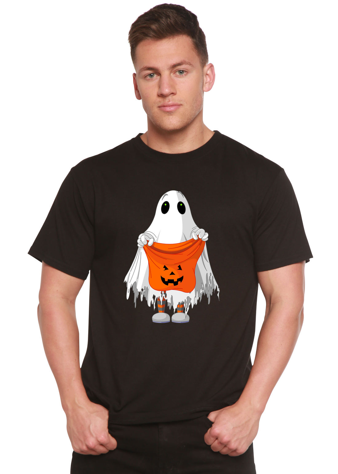 Spun Bamboo Boo Halloween men&