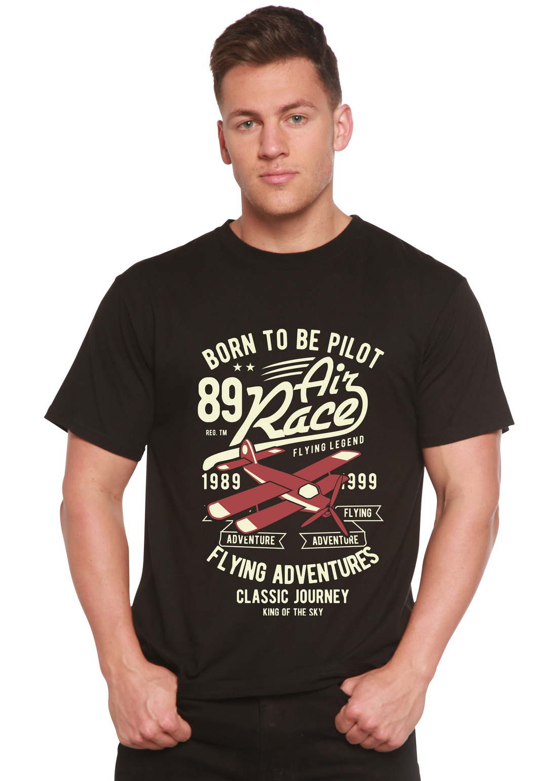 Spun Bamboo Born To Be Pilot men&
