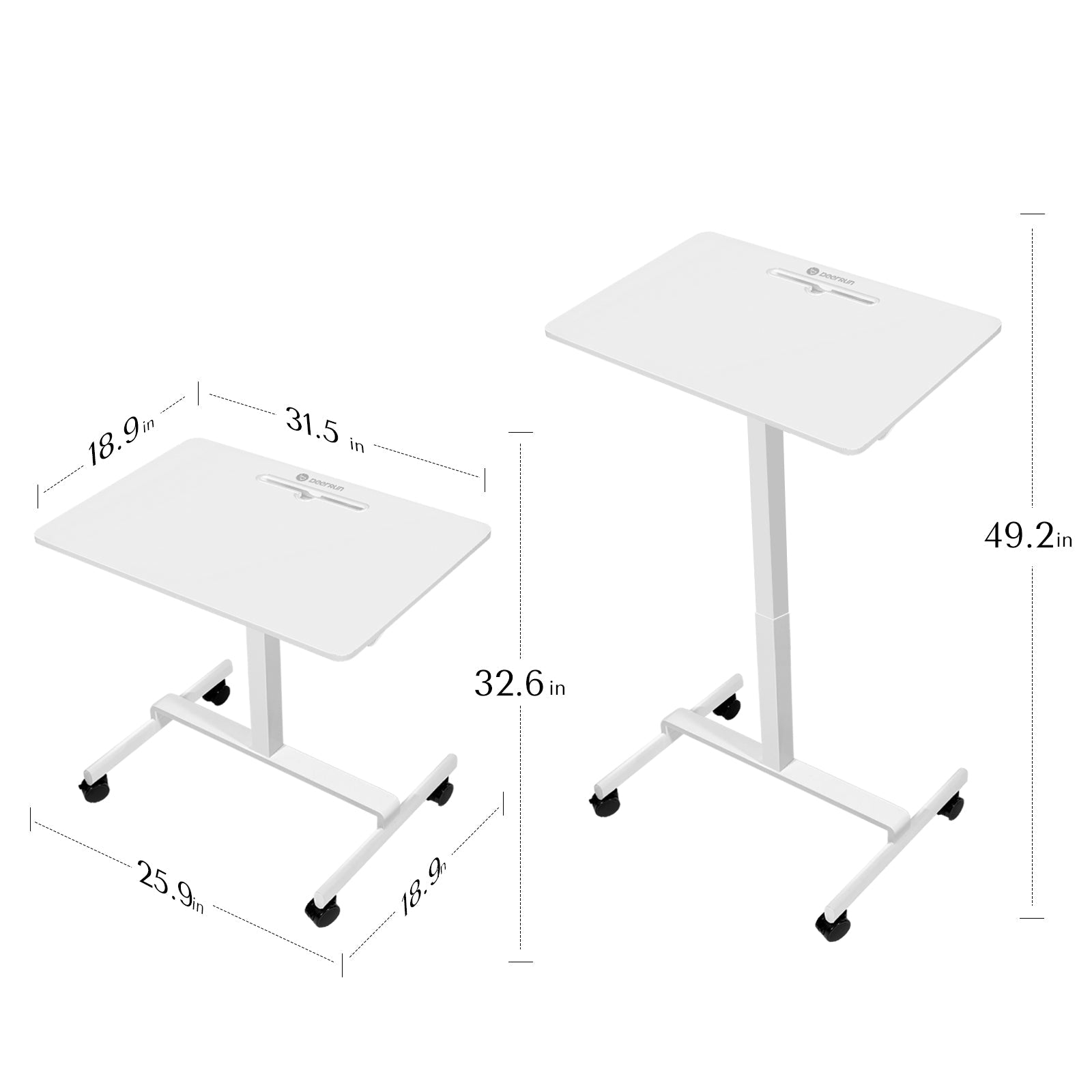 DeerRun® Adjustable Standing Desk - 31.5&
