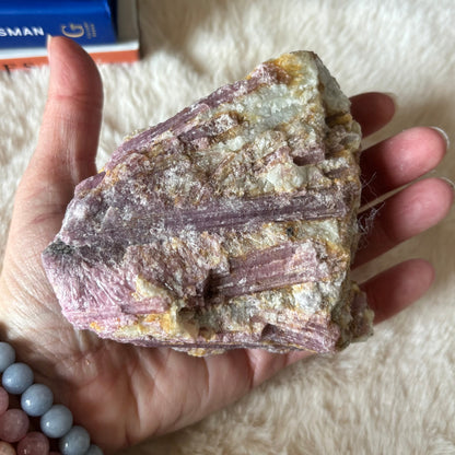 Raw Pink Tourmaline