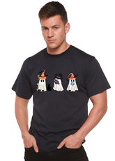 Spun Bamboo Halloween Boo men&