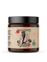 Johnny Slicks After Action Hemp Beast Balm jar showing the skincare balm with earthy packaging and label.