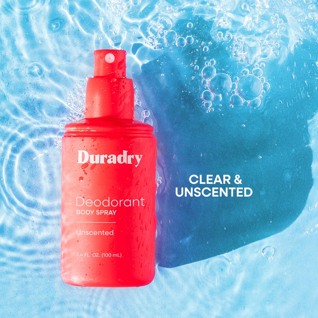 Duradry Active Body Set with deodorant spray, showcasing the sleek bottle and fresh, active lifestyle-ready packaging.