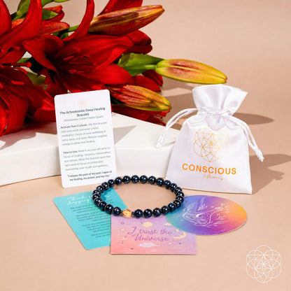 The Arfvedsonite Deep Healing Bracelet | 6mm