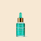 Maree Redness Soothing Azelaic Acid Serum in a clear glass bottle with dropper, designed to calm skin redness and irritation.