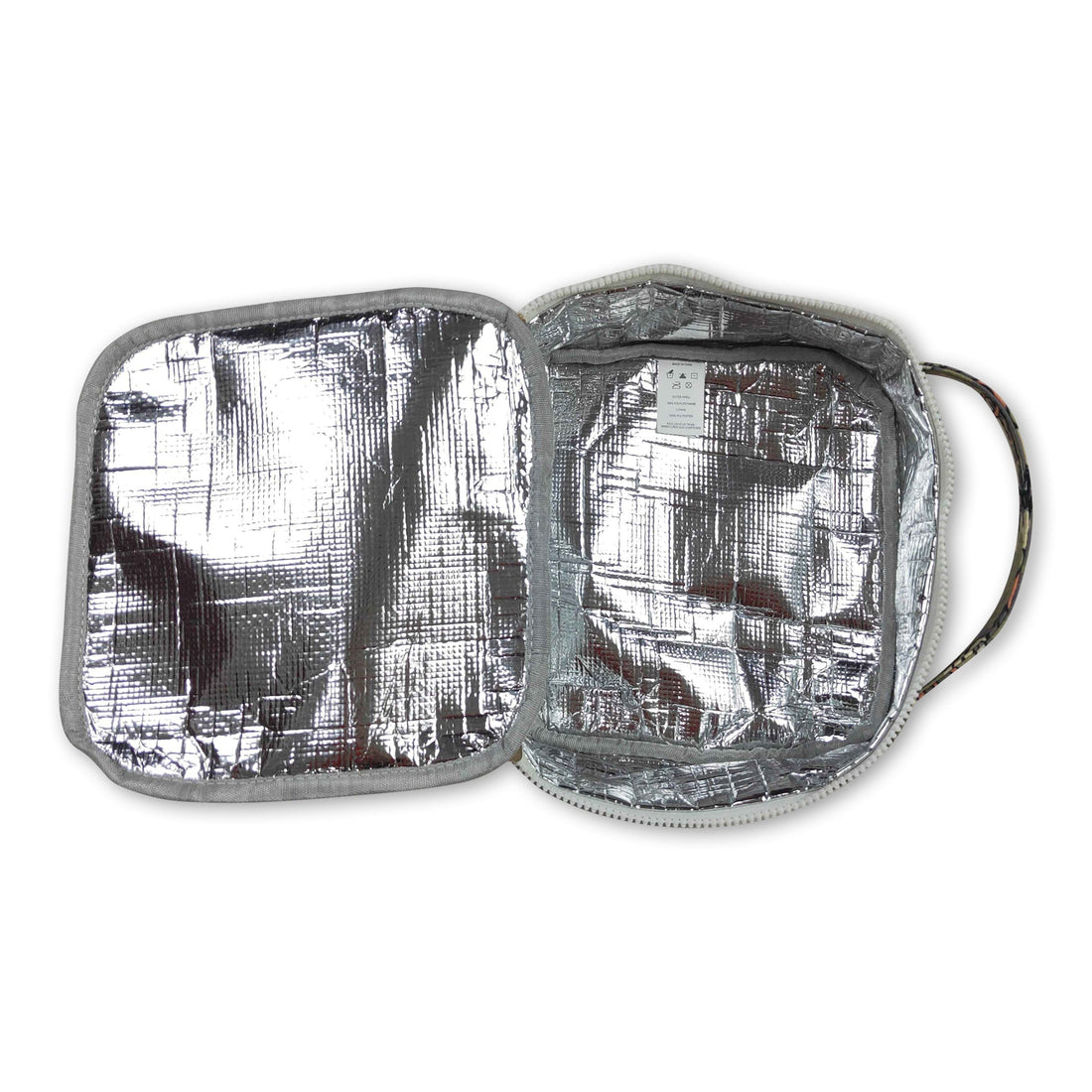 Mini Rodeo camo bow kids girls lunch box bag with adjustable strap and playful design, perfect for school or outings.