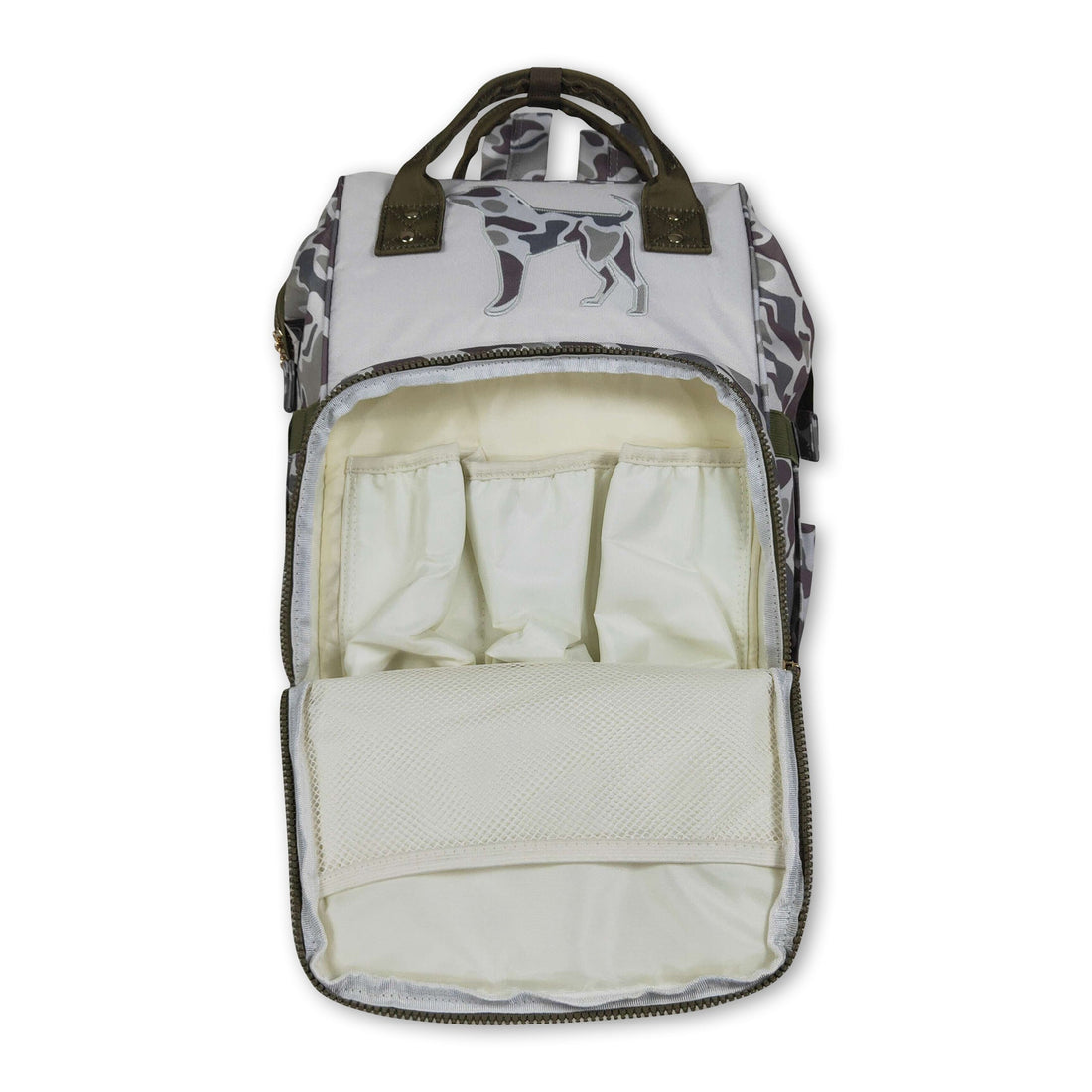Dog camo hunting baby mommy diaper backpack