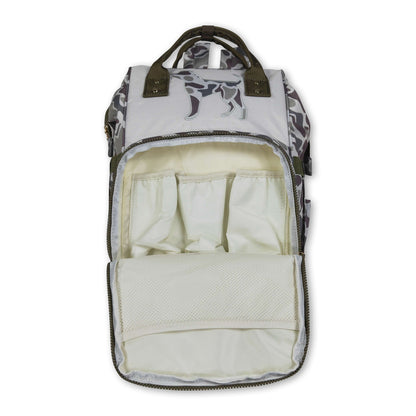 Dog camo hunting baby mommy diaper backpack