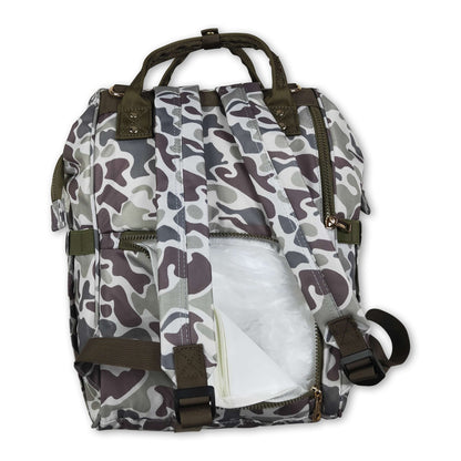 Dog camo hunting baby mommy diaper backpack