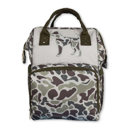 Dog camo hunting baby mommy diaper backpack
