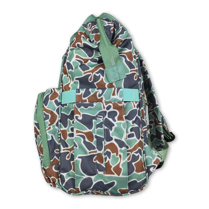 Duck camo hunting baby mommy diaper backpack