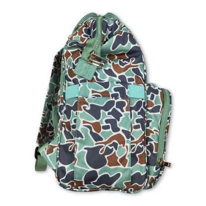 Duck camo hunting baby mommy diaper backpack