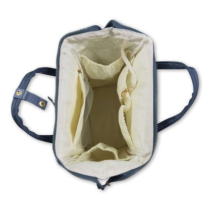 Grey camo hunting baby mommy diaper backpack