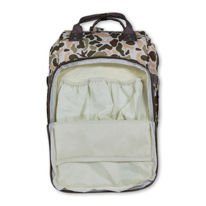 Hunting camo baby mommy diaper backpack